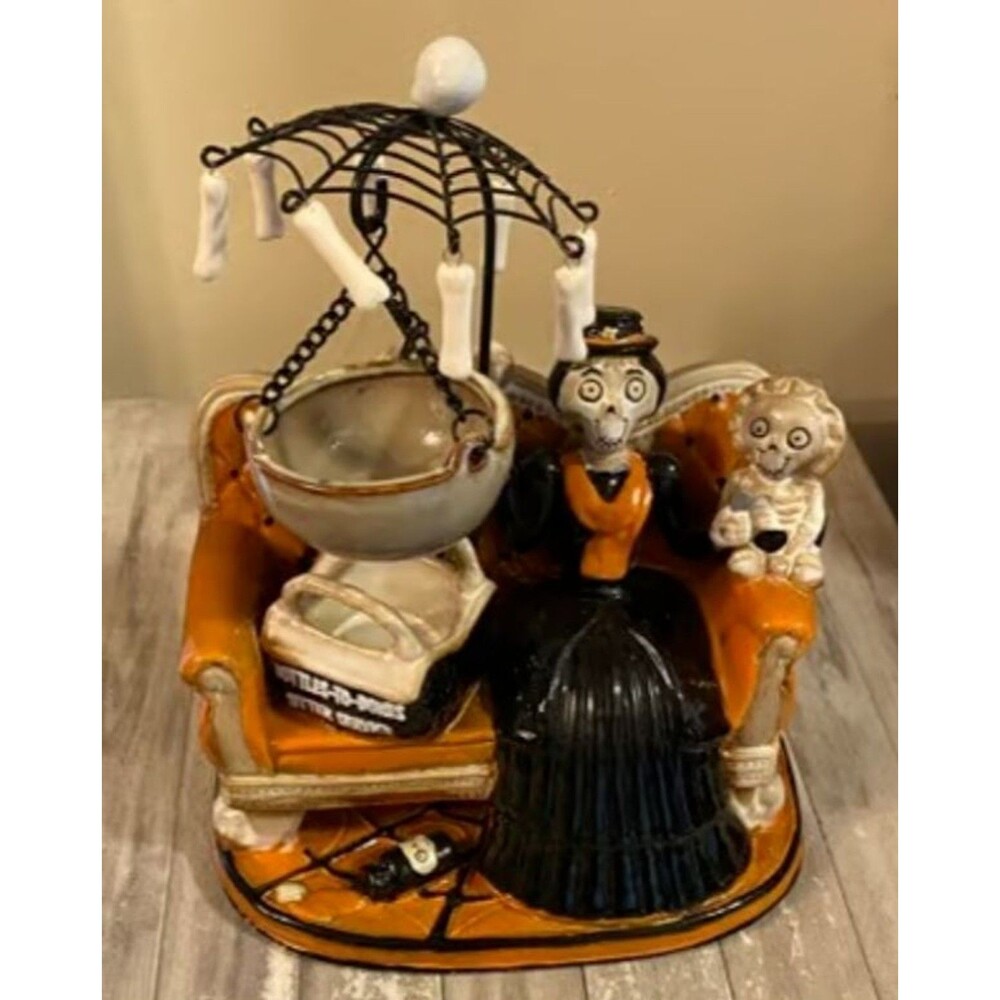 Yankee Candle Scary Mary Poppins Hanging Tart Burner Boney Bunch NEW